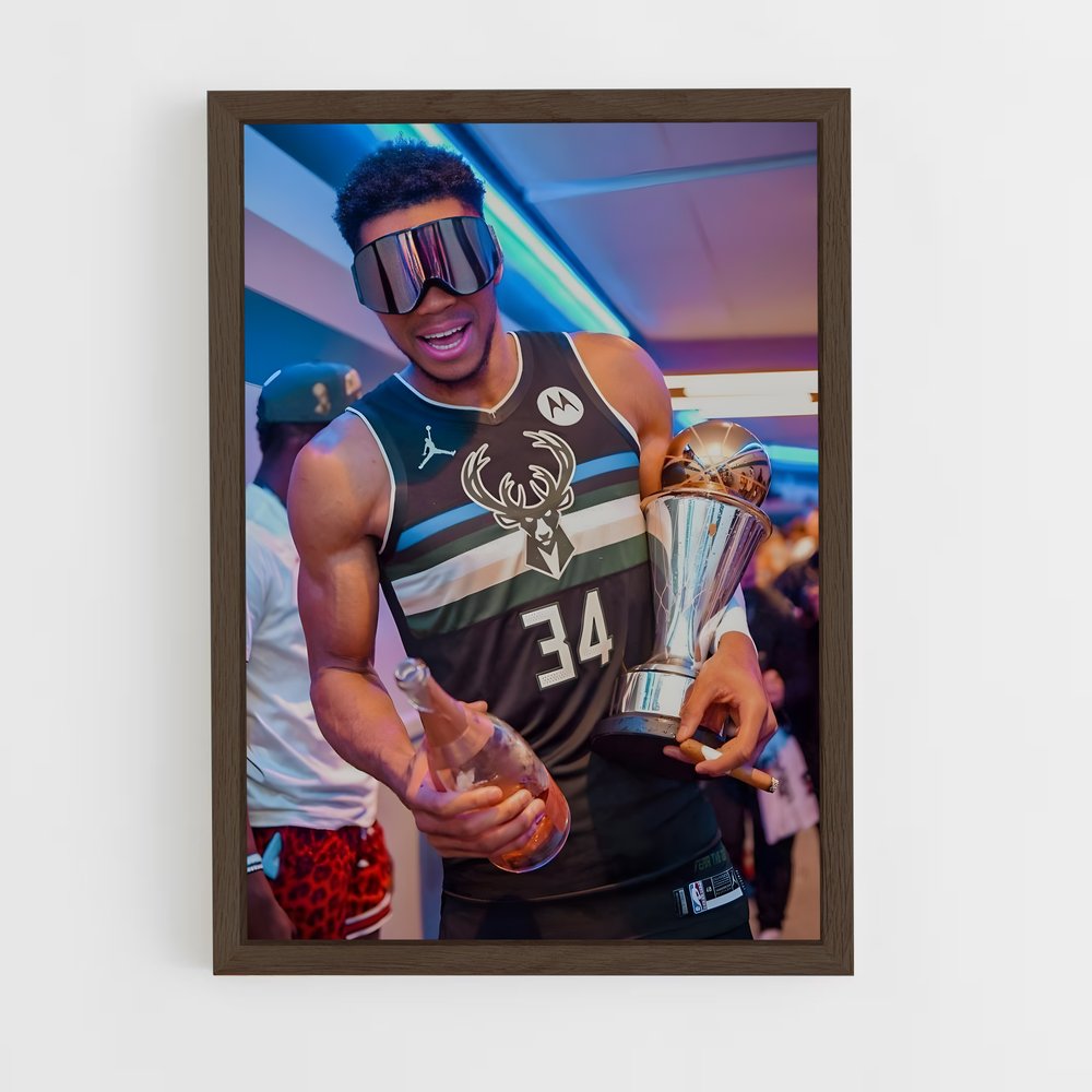 Poster Le Titan Grec – affiche Basketball (vue 5)